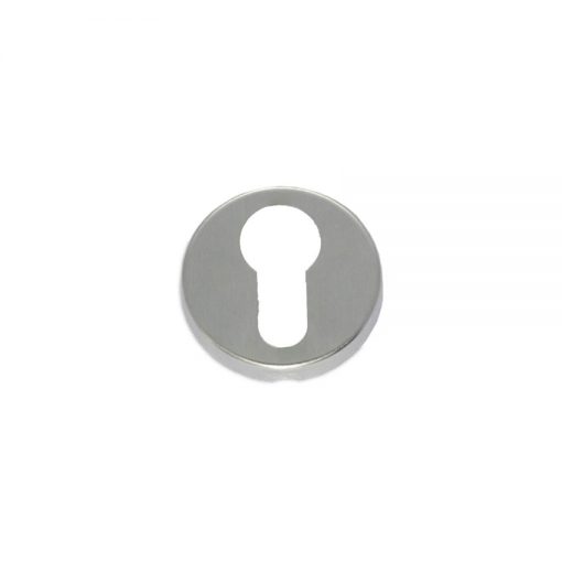 Euro Brass - EB1502 - Escutcheon 45mm clip-on in satin chrome (cyl)