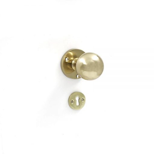 Euro Brass - EB0516 - Ball knob handle on rose