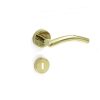 Euro Brass - EB1300 - Arched lever handle on rose (PVD)