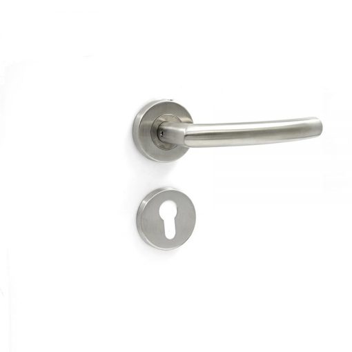 Euro Brass - EB1401 - Mit return lever handle on rose (SS)