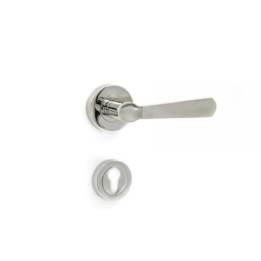 Euro Brass - EB1421 - SP3005 lever handle on rose (SS)