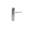 Euro Brass - EB1450 - Straight lever handle on long plate (key)