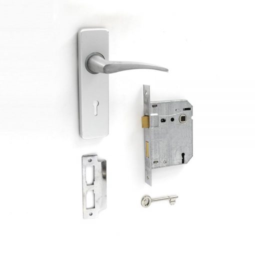 Euro Brass - EB2278 - Waterbok 2 lever lockset alu