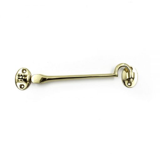 Euro Brass - EB3017 - Cabin Hook Rattle Proof 150mm brass