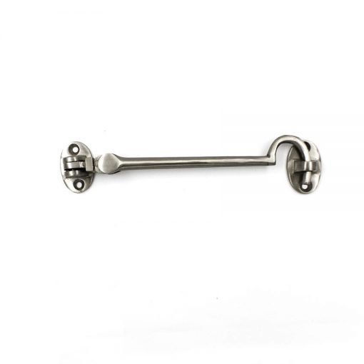 Euro Brass - EB3019 - Cabin Hook Rattle Proof 150mm satin nickel