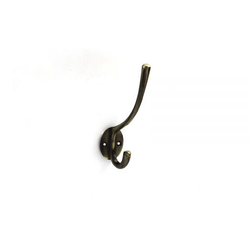 Euro Brass - EB3099 - Hat and Coat hook 150mm antique brass