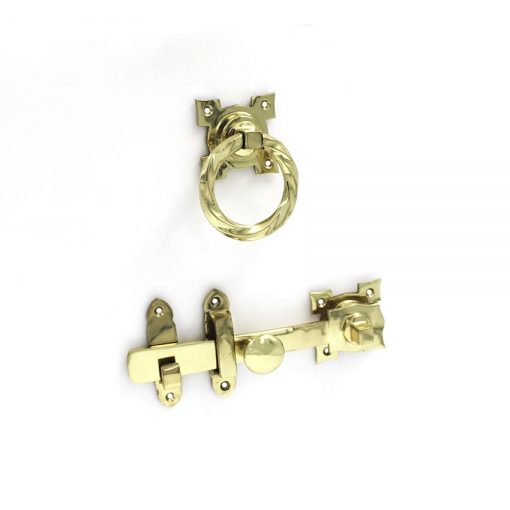 Euro Brass - EB3150 - Gothic gate latch brass