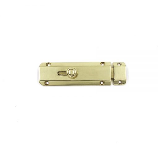Euro Brass - EB5402 - Auto bolt 100mm Brass