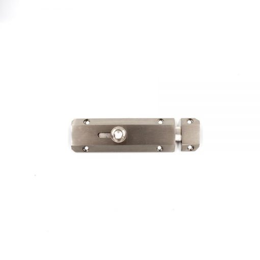 Euro Brass - EB5412 - Auto bolt 100mm Satin nickel