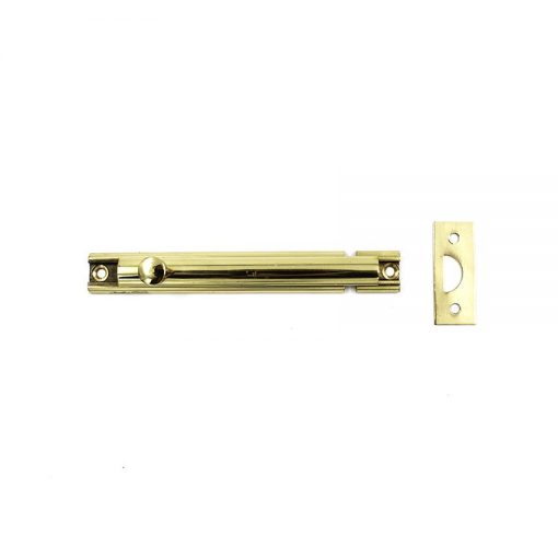 Euro Brass - EB5432 - Half round bolt 100mm Brass