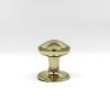 Eurobrass - EB6014 - Centre knob 90mm Brass EACH