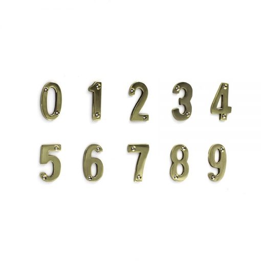 Euro Brass - EB8009 - Numeral 50mm 9 Brass