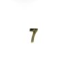 Euro Brass - EB8017 - Numeral 75mm 7 Brass