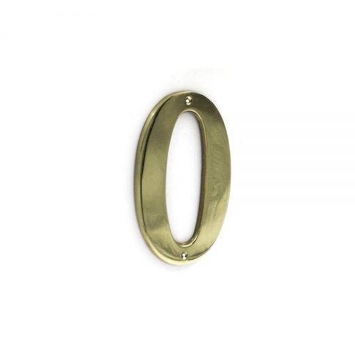 Euro Brass - EB8030 - Numeral 170mm 0 Brass