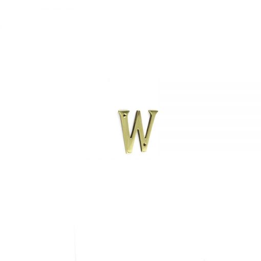 Euro Brass - EB8128 - Letter W 150mm Brass