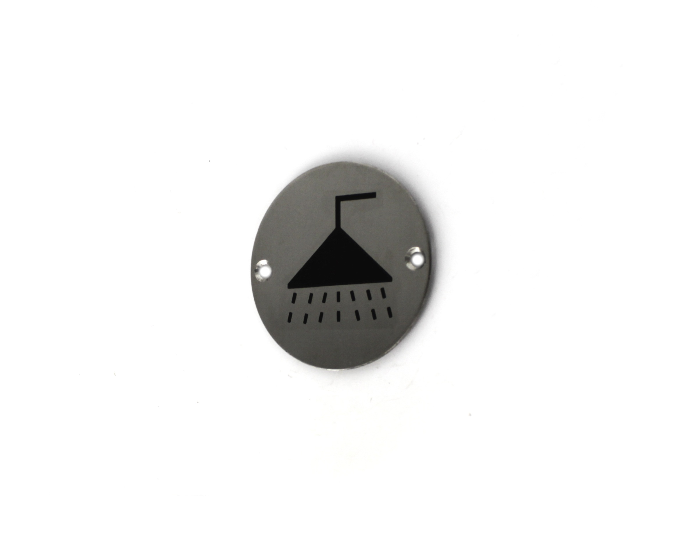 Eurobrass - EB8225 - Shower sign 76mm S/Steel