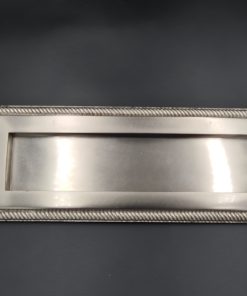 Eurobrass - EB8276 - Plate Letter Georgian 300 X 95 Satin nickel