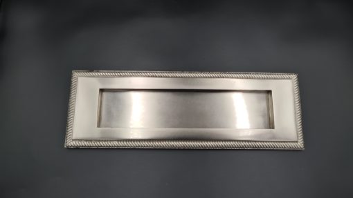 Euro Brass - EB8276 - Plate Letter Georgian 300 X 95 Satin nickel