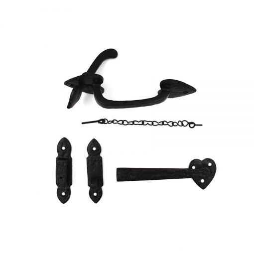 Euro Brass - EB9028 - Gothic Gate Latch Black