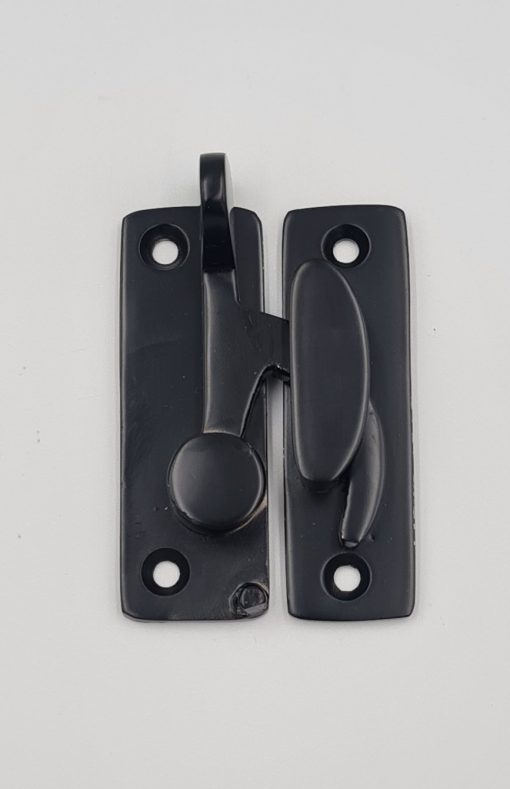 Euro Brass Sash Window Fastener Black